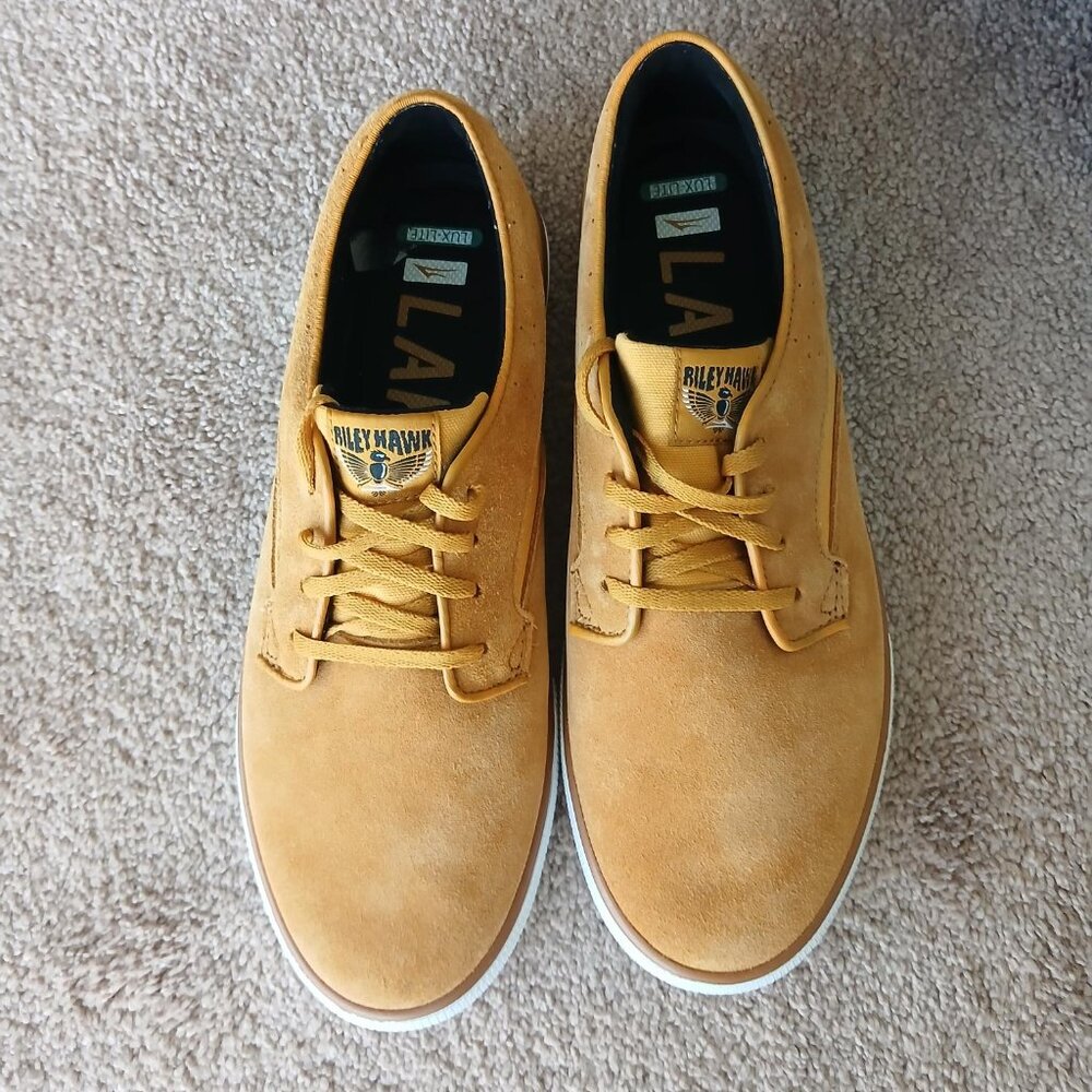 Lakai - Riley Hawk - Gold Suede